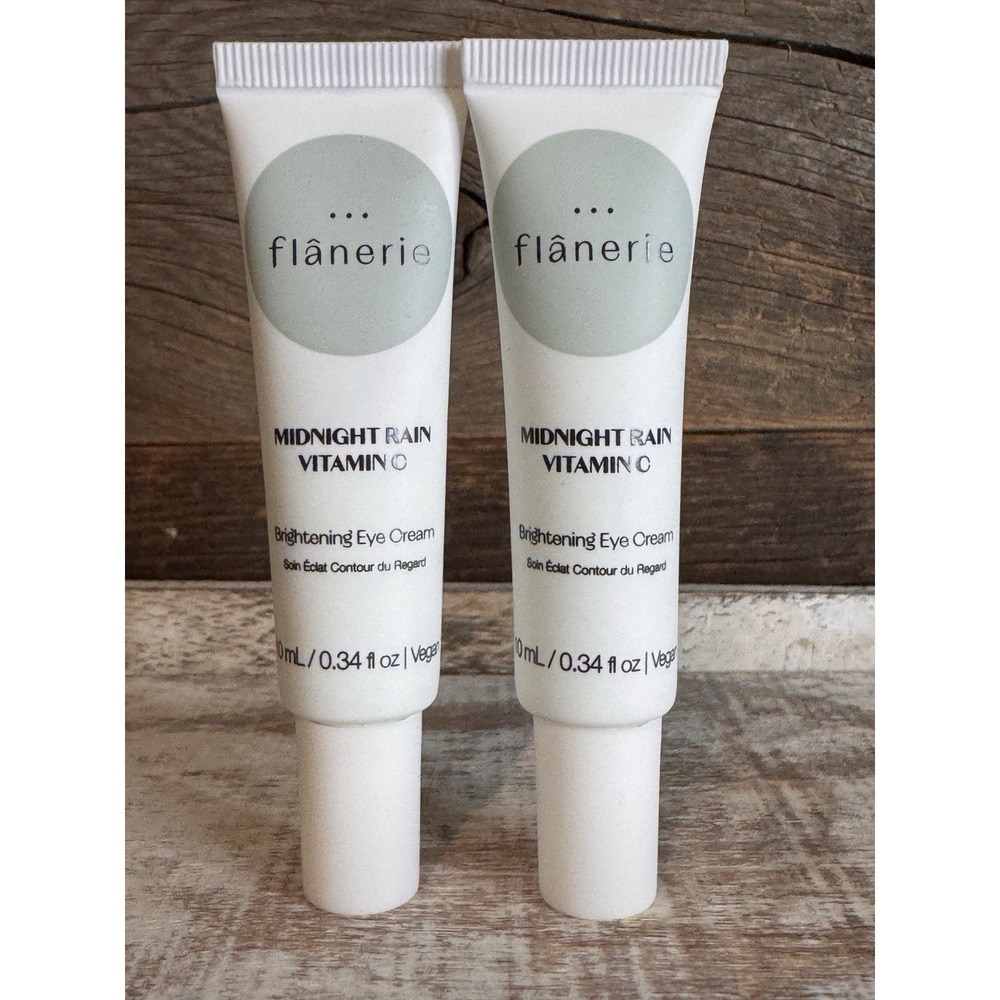 2 Pack: Flanerie Midnight Rain Vitamin C Eye Cream 10ml / 0.34oz‎ Sealed | $90